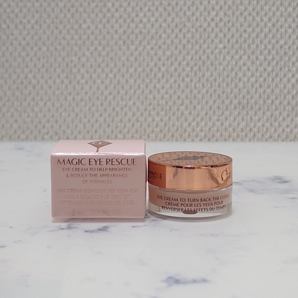 Charlotte Tilbury Magic Eye Rescue Eye Cream Mini Travel Size .1 Oz